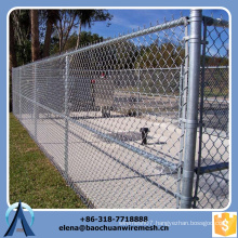 wholesale removable chain link mesh fence / home garden used chain link fence for sale